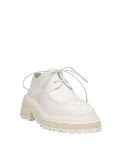 Marsèll White Lace-up Shoes