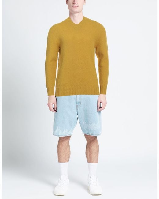 Pullover Alpha Studio pour homme en coloris Yellow