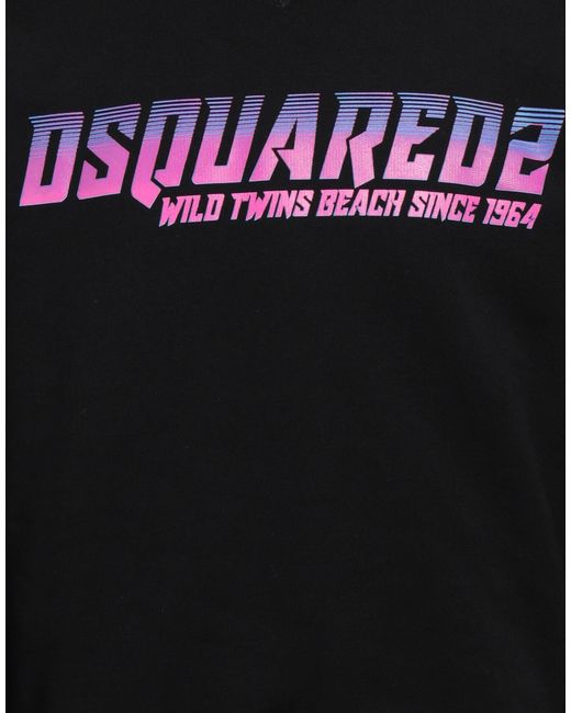 DSquared² Black Sweatshirt for men