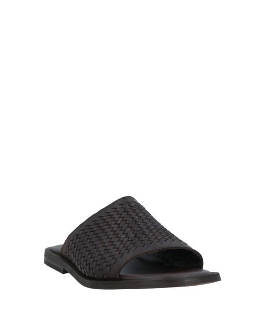 Baldinini Black Sandals for men
