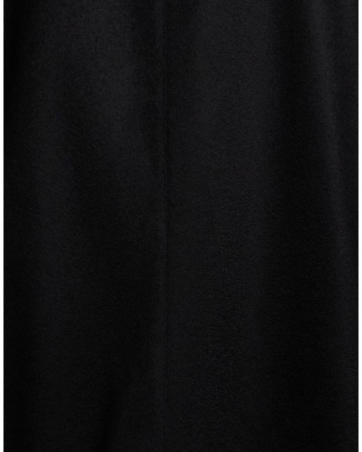 KIRED Black Coat Cashmere, Polyester for men