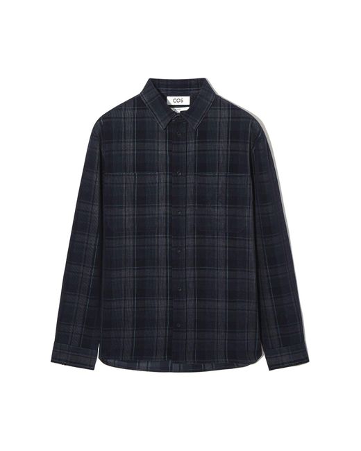 Camisa COS de hombre de color Blue