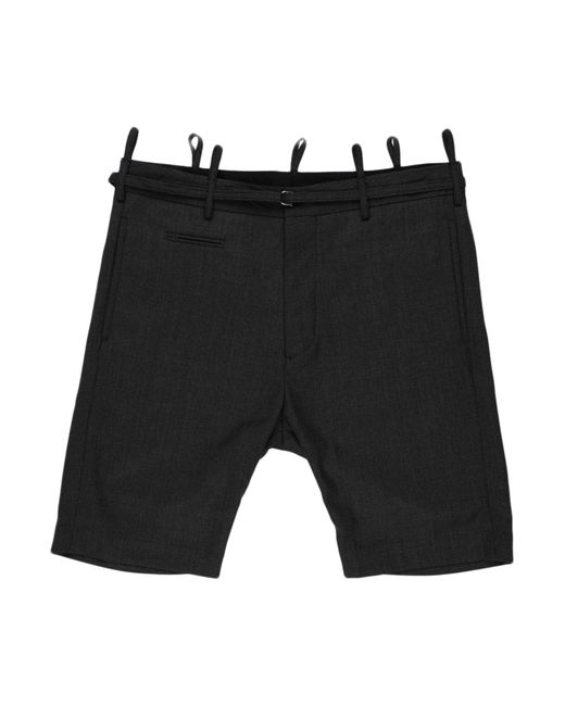 R13 Black Shorts & Bermuda Shorts for men