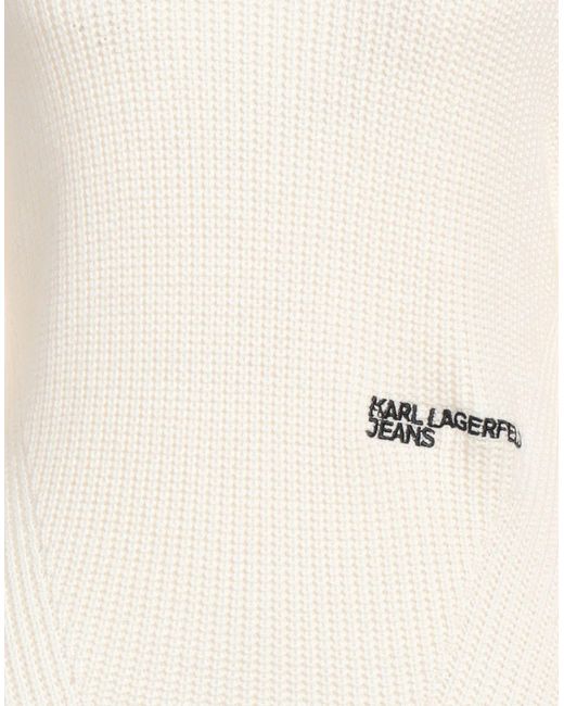 Karl Lagerfeld White Turtleneck