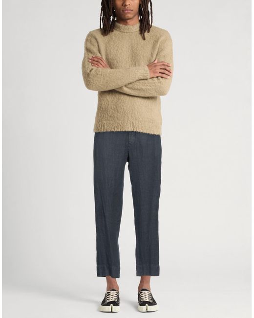 Vivienne Westwood Blue Slate Pants Linen for men