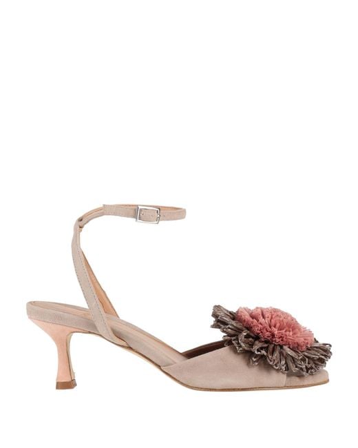 Chantal 1962 Pink Light Sandals Leather