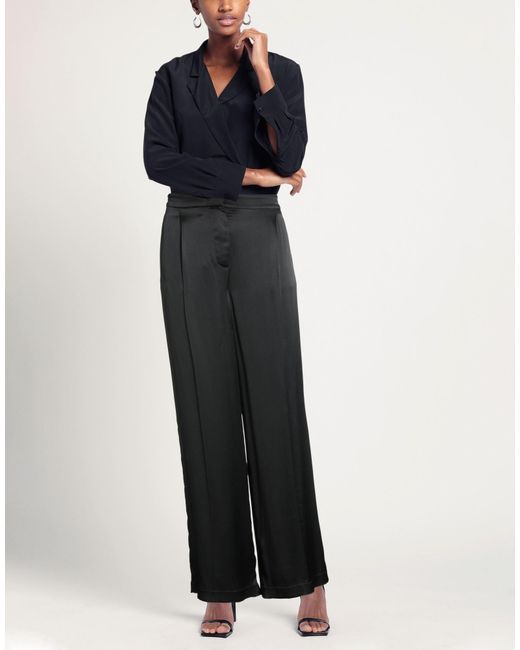 MVP WARDROBE Black Pants Acetate, Elastane