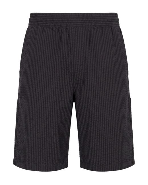 Carhartt Blue Charcoal Shorts & Bermuda Shorts Cotton for men