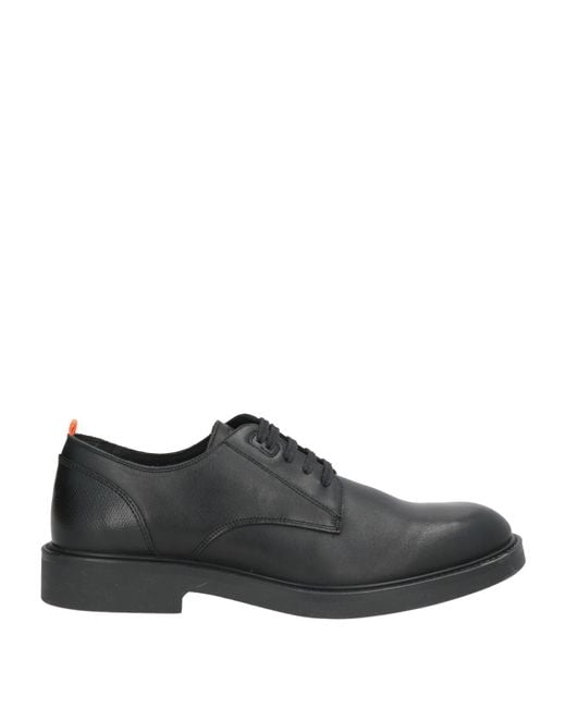 Ambitious Gray Lace-Up Shoes Leather for men