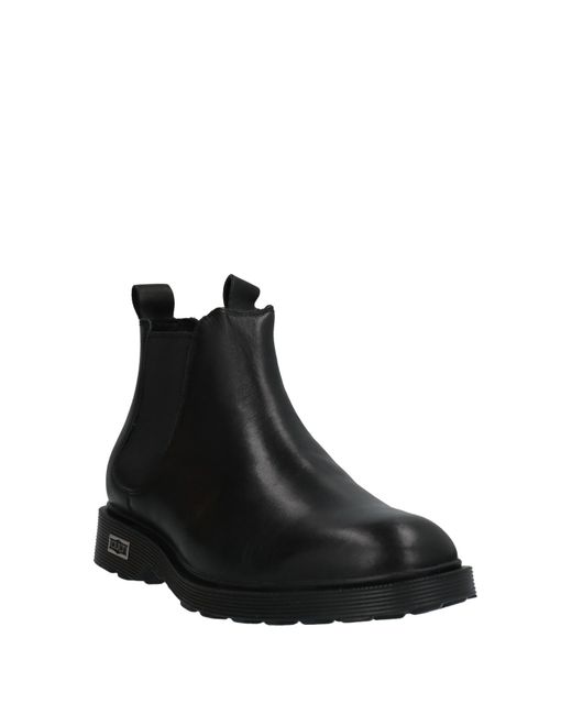 Cult Black Ankle Boots for men