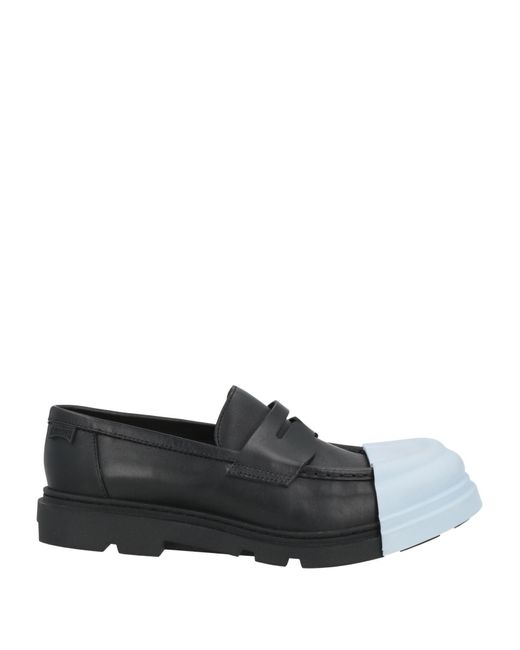 Camper Gray Loafers Leather, Plastic for men