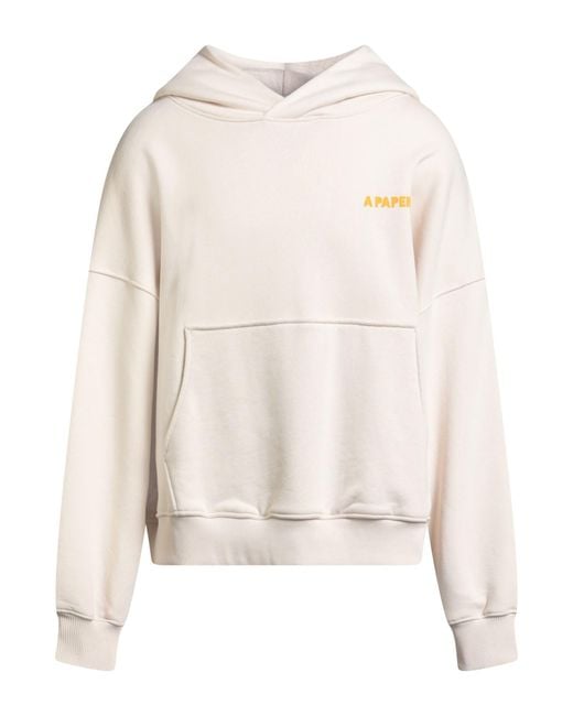 Sudadera A PAPER KID de hombre de color Natural