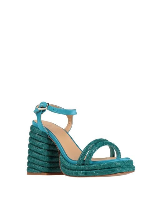 Sandalias Castaner de color Green