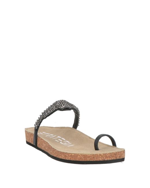 Strategia White Thong Sandal