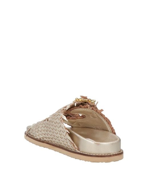 Inuovo White Sandals Leather