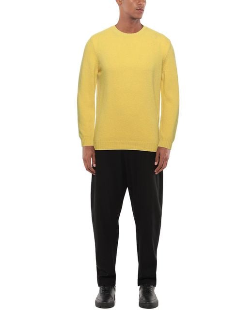 Pullover Mp Massimo Piombo de hombre de color Yellow