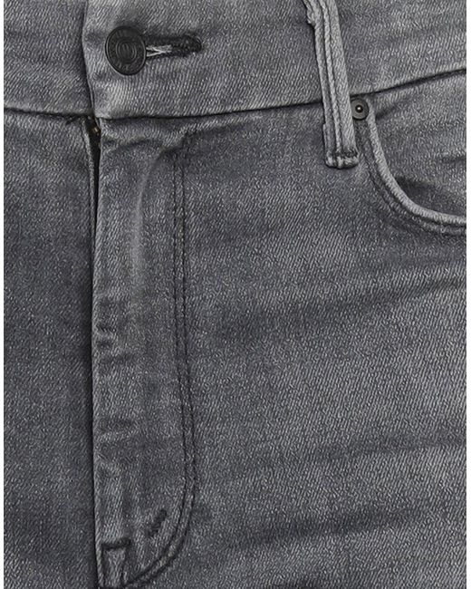 Pantalon en jean Mother en coloris Gray