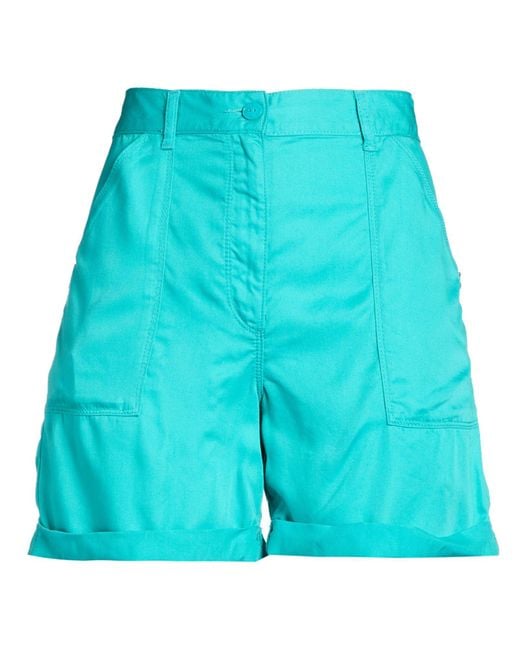Patrizia Pepe Women's Blue Shorts & Bermuda Shorts Lyocell