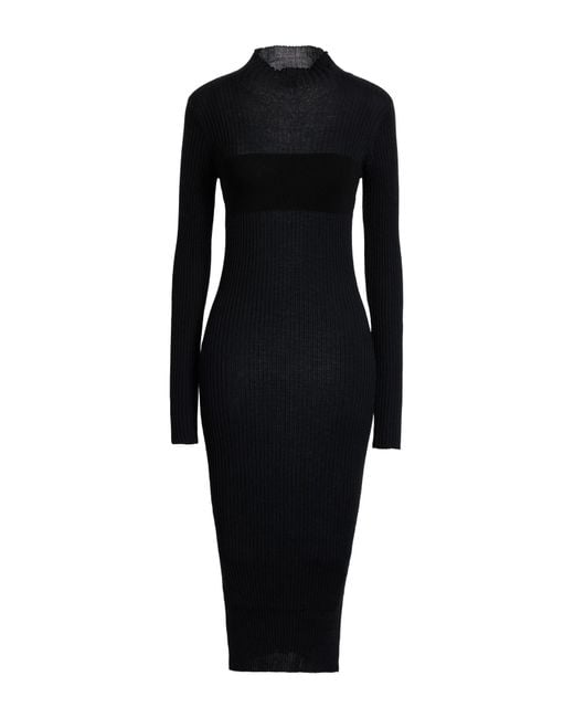 Pinko Black Midi Dresses