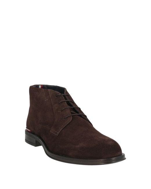 Tommy Hilfiger Brown Ankle Boots for men