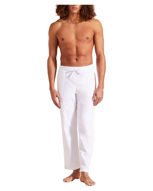 Pantalon Vilebrequin pour homme en coloris White