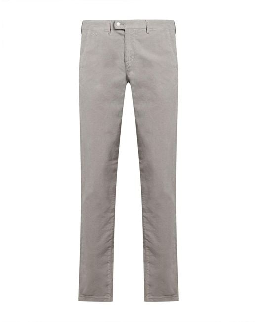 Tramarossa Gray Pants Cotton, Elastane for men