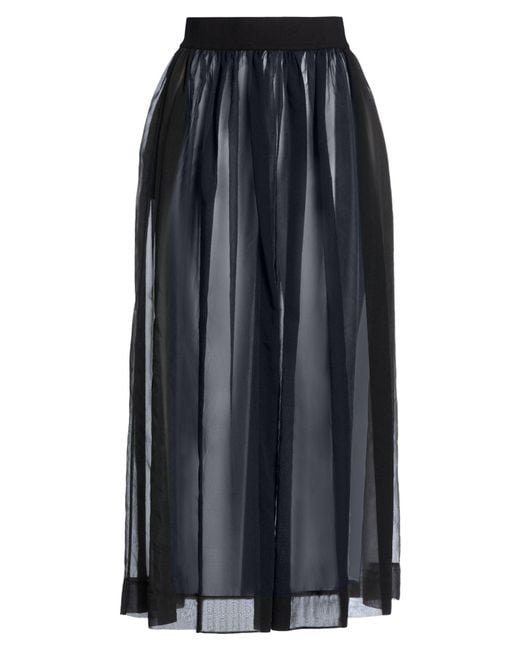 Uma Wang Blue Maxi Skirt