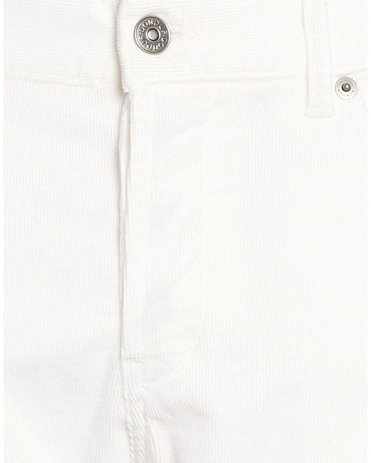 Dondup White Pants for men
