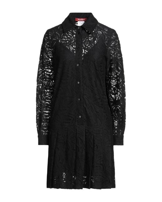 Max Mara Black Mini Dress