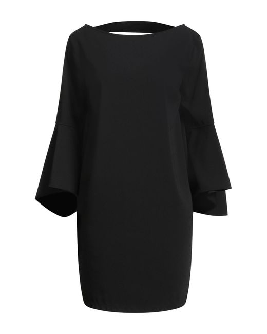 Liu Jo Black Better Mini Dress Polyester, Elastane