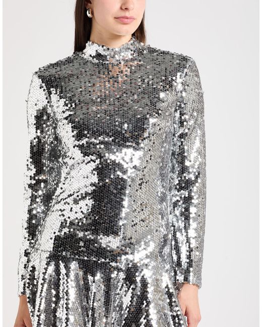 ViCOLO Gray Mini Dress Polyester