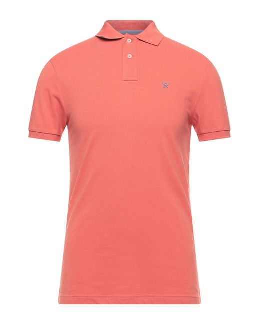 Hackett Polo Shirt in Coral (Pink) for 