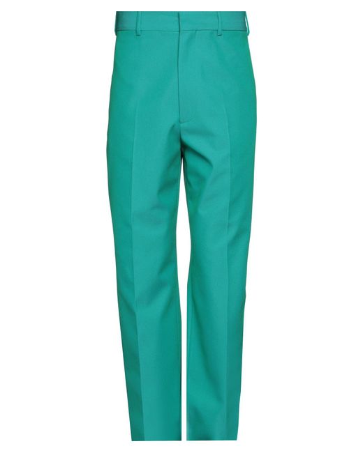 Palm Angels Green Pants for men