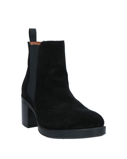 Frau Black Ankle Boots