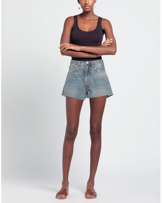 Maison Margiela Blue Denim Shorts