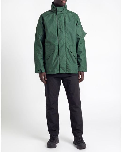 Spiewak Green Overcoat & Trench Coat for men