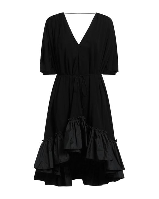 AZ FACTORY Black Mini Dress Viscose, Polyester