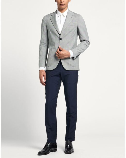 Lardini Gray Blazer Wool for men
