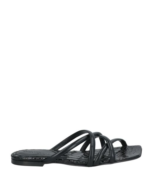 Dorothee Schumacher Black Sandals Leather