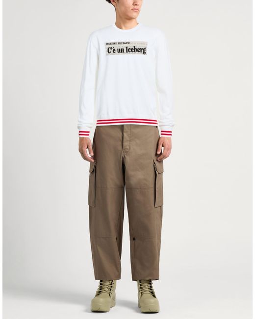 Pullover Iceberg de hombre de color White