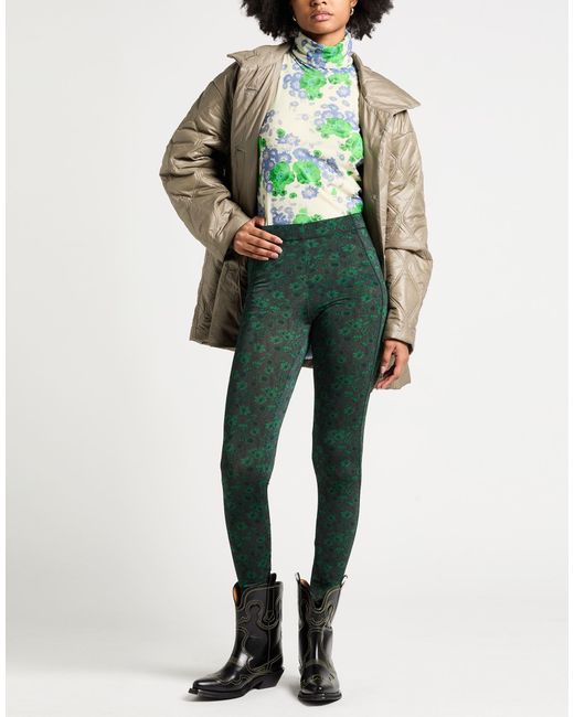 Ganni Green Leggings