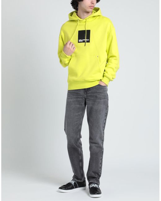 Karl Lagerfeld Yellow Sweatshirt for men