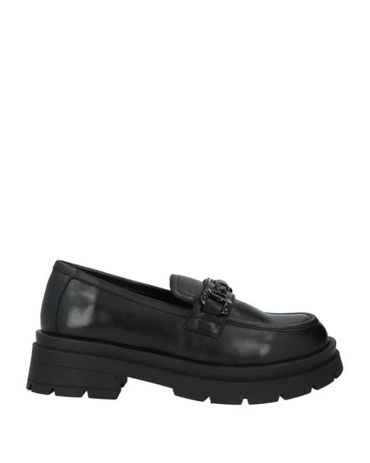 Tosca Blu Black Mokassin