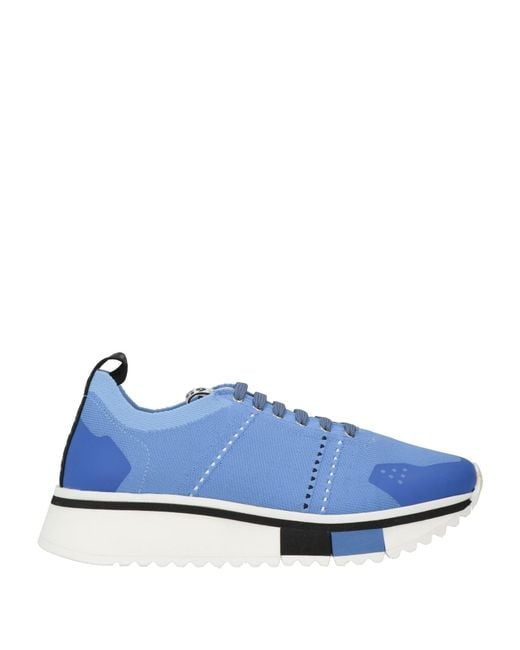 Fabi Blue F65 Azure Sneakers Textile Fibers