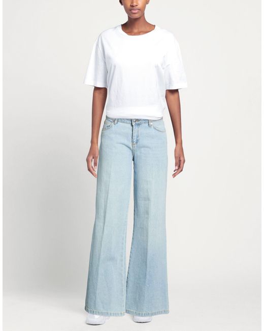ERMANNO FIRENZE Blue Jeans Cotton