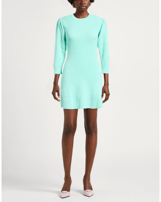 Twinset Blue Mini Dress