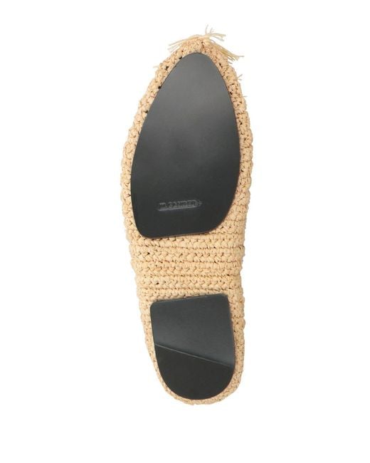 Jil Sander Mules & Clogs Natural Raffia