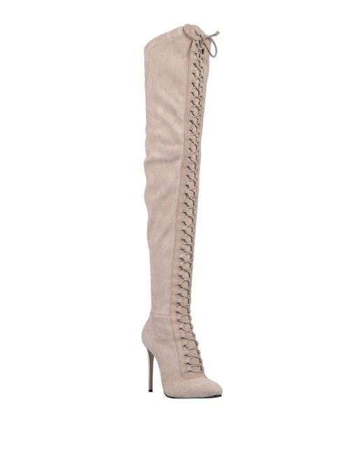 Le Silla White Boot Soft Leather