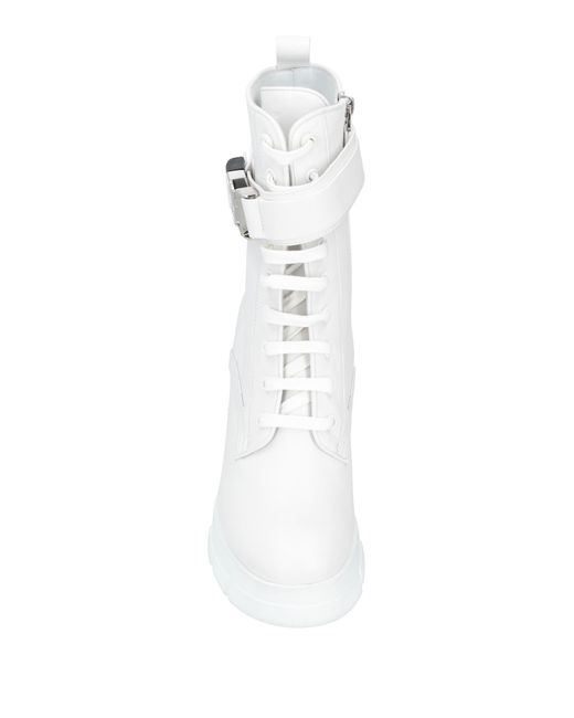 Givenchy White Ankle Boots