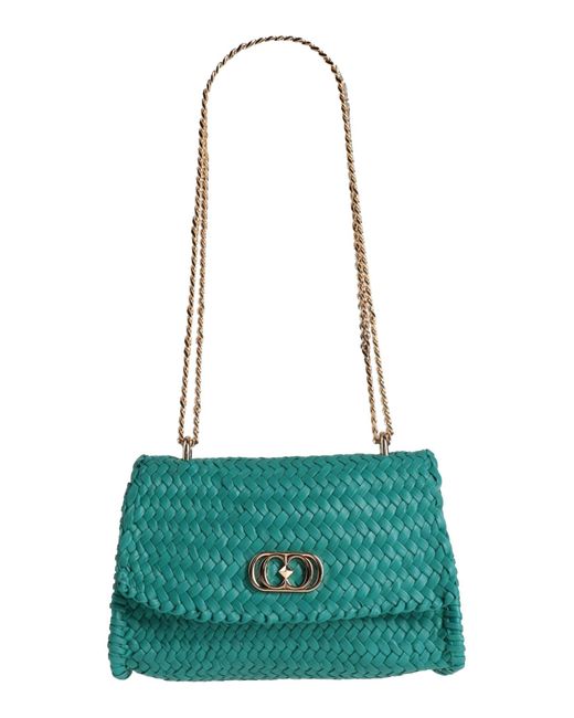 La Carrie Green Handbag
